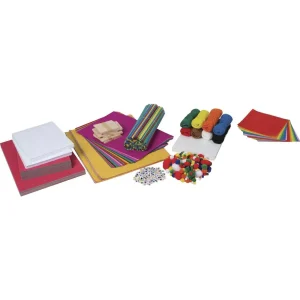 Learn It By Art? Learn It By Art Makerspace Builder II - Art, Craft - 18"Height x 14"Width x 4"Length - 1 / Kit - Assorted